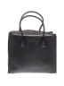 MICHAEL Michael Kors 100% Leather Gray Black Leather Tote One size - photo 1