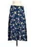 Lularoe Print Blue Casual Skirt Size S - photo 1