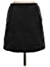 Free People Solid Black Denim Skirt Size 4 - photo 2
