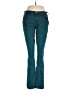 Ann Taylor LOFT Chevron-herringbone Teal Jeans Size 6 - photo 1