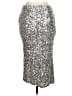 Sachin + Babi Floral Silver Black Casual Skirt Size 10 - photo 2