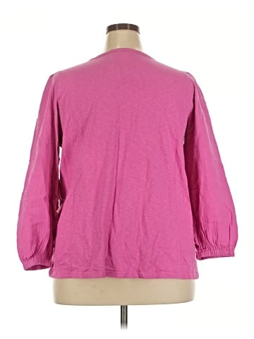 Caslon 3/4 Sleeve T-Shirt (view 2)