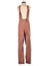 Easel 100% Cotton Pink Orange Overalls Size S - photo 2