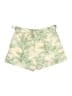 ATM Anthony Thomas Melillo 100% Cotton Tropical Green Shorts Size 0 - photo 2