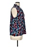 Anne Klein Blue Sleeveless Blouse Size XL - photo 4