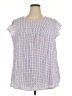 BLOOMCHIC Purple Short Sleeve Blouse Size 18 - 20 - photo 1
