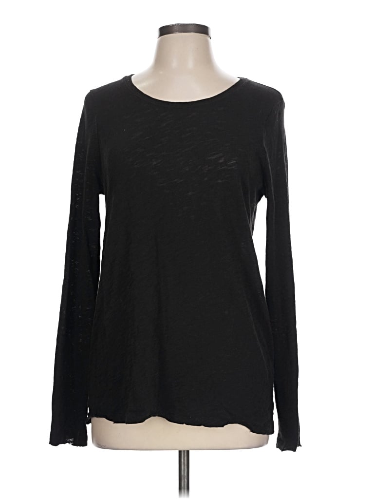 Pre-owned Atm Anthony Thomas Melillo Long Sleeve T-shirt In Black