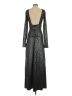WeWoreWhat Metallic Silver Cocktail Dress Size 2 - photo 2