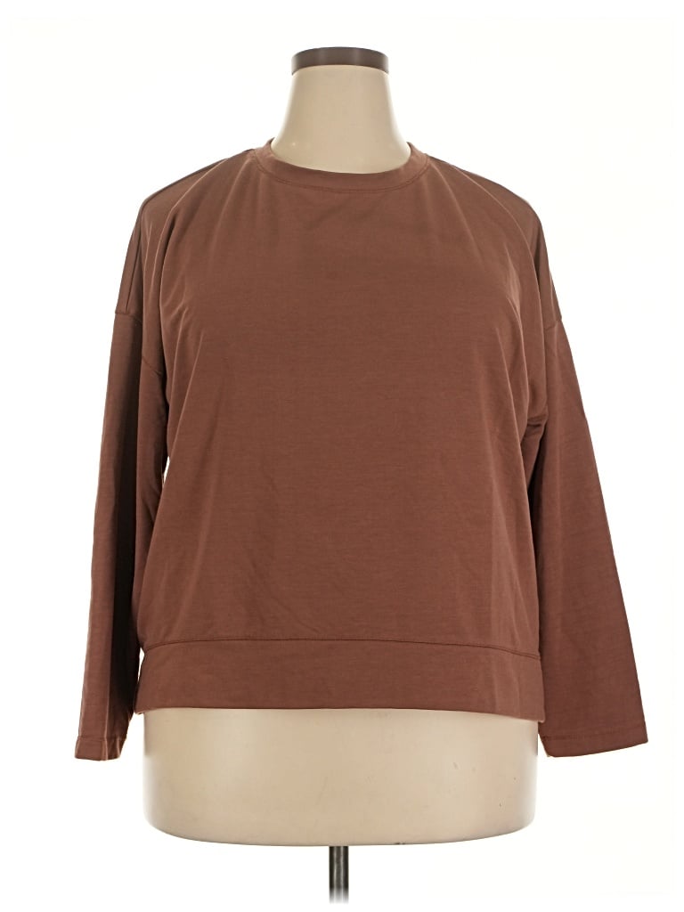 Pre-owned Avia Sweatshirt In Brown