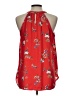 Papermoon Red Sleeveless Blouse Size L - photo 2
