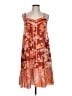 Tiny 100% Polyester Orange Casual Dress Size L - photo 1