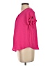 Love J 100% Polyester Pink Short Sleeve Blouse Size M - photo 5