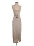 Saylor 100% Polyester Paisley Tan Casual Dress Size S - photo 1