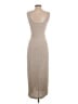 Saylor 100% Polyester Paisley Tan Casual Dress Size S - photo 2