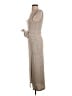 Saylor 100% Polyester Paisley Tan Casual Dress Size S - photo 5