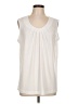 Serengeti Ivory Sleeveless Blouse Size L - photo 1
