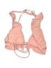 Beach Bunny Solid Pink Swimsuit Top Size M - photo 2