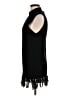 Milly Black Sweater Vest Size M - photo 5