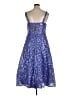 ELOQUII 100% Polyester Stars Blue Cocktail Dress Size 16 Plus - photo 2