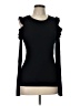 White House Black Market Black Pullover Sweater Size Lg Petite - photo 1