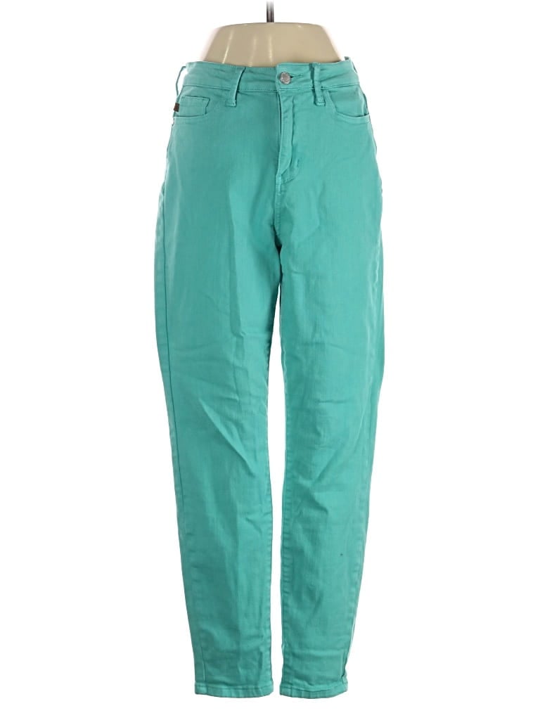 Pre-owned Judy Blue Jeans In Teal