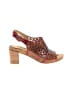 Lemon N Lime Burgundy Sandals Size EU 36 - photo 1
