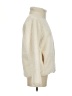 Uniqlo 100% Polyester Solid Ivory Faux Fur Jacket Size S - photo 4