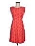 Boden Chevron-herringbone Orange Cocktail Dress Size M - photo 1