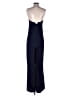 Zara Basic 100% Polyester Solid Blue Jumpsuit Size S - photo 2