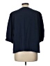 Worthington 100% Polyester Blue 3/4 Sleeve Blouse Size L - photo 2