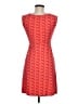 Boden Chevron-herringbone Orange Cocktail Dress Size M - photo 2