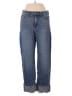 Time and Tru Chevron-herringbone Blue Jeans Size 2 - photo 1