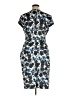 Alexia Admor Print Blue Cocktail Dress Size XL - photo 2