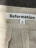 Reformation 100% Linen Ivory Linen Pants Size 6 - photo 7