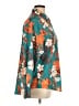 Unbranded Floral Teal Long Sleeve Blouse Size XL - photo 4