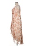 Express 100% Polyester Paisley Orange Cocktail Dress Size XL - photo 5