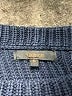 Quince 100% Cotton Solid Blue Pullover Sweater Size S - photo 7