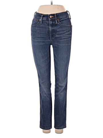 Madewell 9" Mid-Rise Skinny Jeans in Patty Wash (view 1)