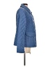 Gallery 100% Polyester Blue Jacket Size L (petite) - photo 4