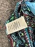Talbots 100% Polyester Paisley Teal Long Sleeve Blouse Size 1X - photo 8