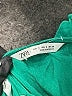 Zara Solid Green Romper Size S - photo 4