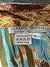 Alberto Makali 100% Polyester Aztec Or Tribal Print Animal Print Gold Sleeveless Blouse Size XL - photo 7