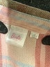 Barbie Plaid Brown Long Sleeve Blouse Size XS - photo 7