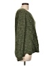 Studio Works Tweed Green Pullover Sweater Size L - photo 4