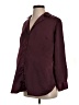 Ingrid + Isabel Burgundy Long Sleeve Blouse Size XS (0) - photo 1
