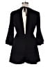 New York & Company Solid Black Romper Size M - photo 2