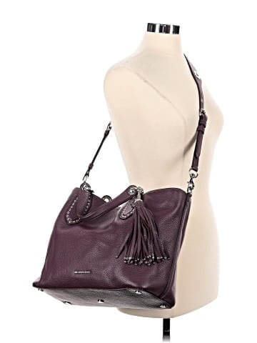 MICHAEL Michael Kors Leather Shoulder Bag (view 2)