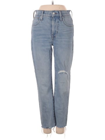 Madewell The Petite Perfect Vintage Jean in Rosabelle Wash: Comfort Stretch Edition (view 1)