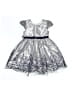 Jona Michelle 100% Polyester Silver Dress Size 5 - photo 1