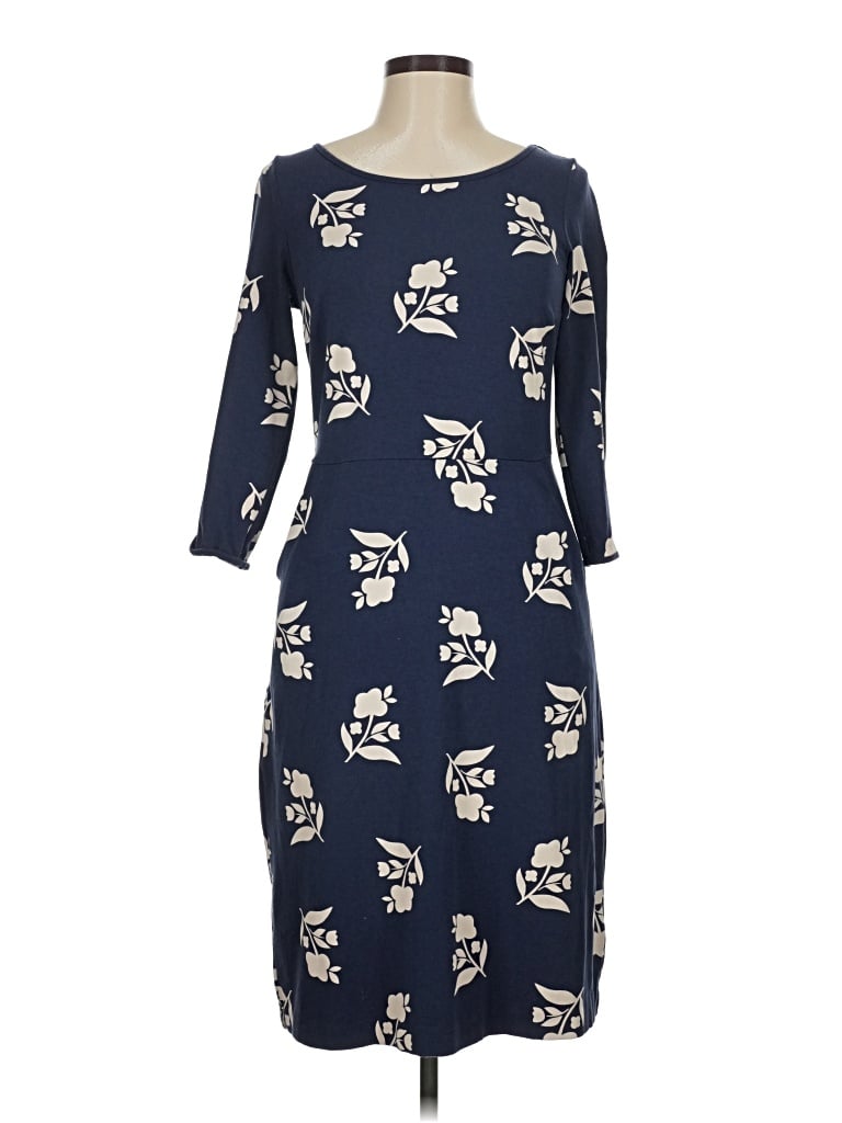 Pre-owned Boden Casual Dress In Blue